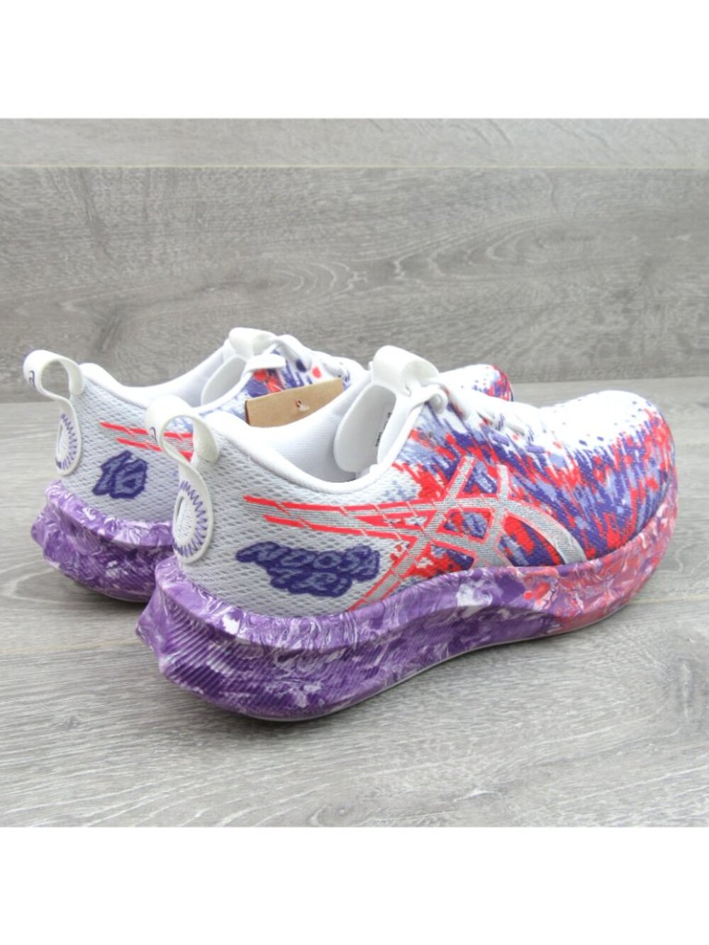 ASICS Noosa Tri 16 Gym Running Shoes Womens Size 8 Purple White NEW - Picture 7 of 13
